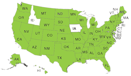green loans map